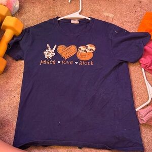 Size 10 kids shirt navy blue